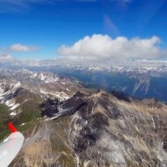 Flugwegposition um 12:48:21: Aufgenommen in der Nähe von Albula, Schweiz in 3329 Meter